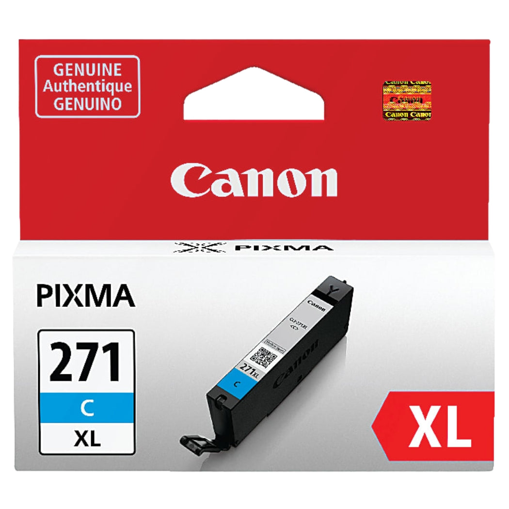 New, Pre-Owned - Canon CLI-271XL High Yield Cyan Ink Cartridge