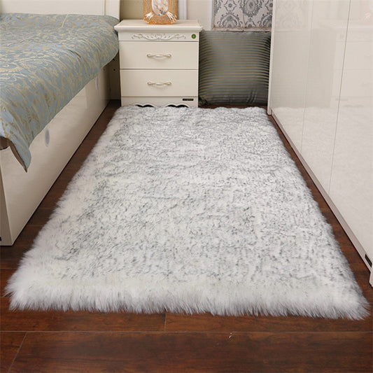 150x60cm Faux Soft Artificial Wool Fur Area Rugs Wool Shaggy Carpet Floor Mat Plush Sofa Cover Seat Pad for Living Room Bedroom