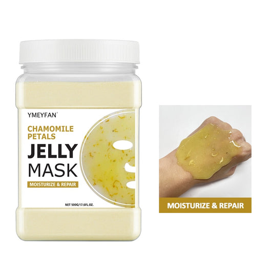 500G Jelly Mask Powder Skin Care Peel Off Hydrojelly Facial Masks Hyaluronic Acid Collagen Moisturizing Firming Cleansing