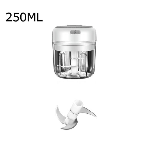 Mini Masher Machine USB Electric Food Mixer Kitchen Garlic Chopper Meat Garlic Masher Garlic Press Vegetable Chili Chopper Press
