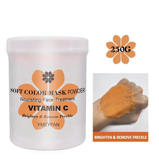 Natural Soft Hydro Jelly Mask Powder Set Peel Off Rubber Facial Mask SPA Whitening Rose Collagen Hyaluronic Mask Acid Skincare