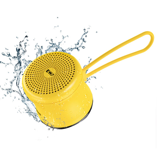 Mini Bluetooth Speaker - Enhanced with Custom Bass Radiator, IPX7 Waterproof, Ultra-Portable Design, and Travel Case Included