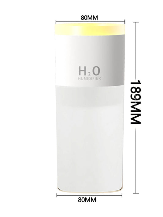 Wireless Rechargeable USB Ultrasonic Essential Oil Diffuser - Air Humidifier, Smoke Ring Atomizer, Aroma Diffuser for Household and Car