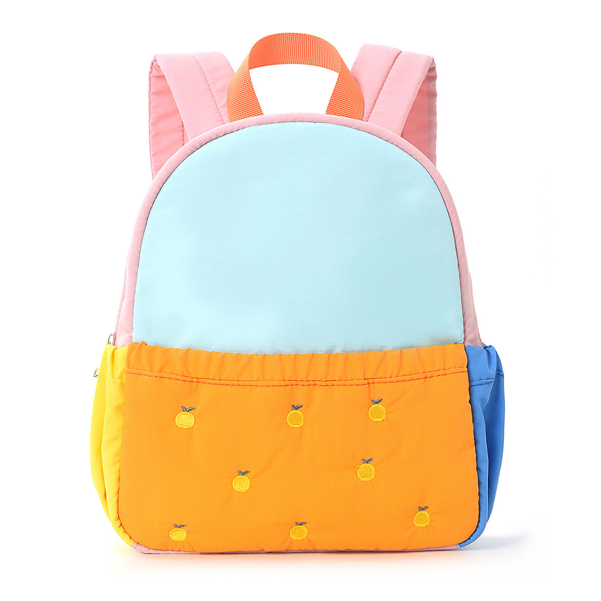 Children's Color-Block Mini Travel Backpack For Babies And Toddlers