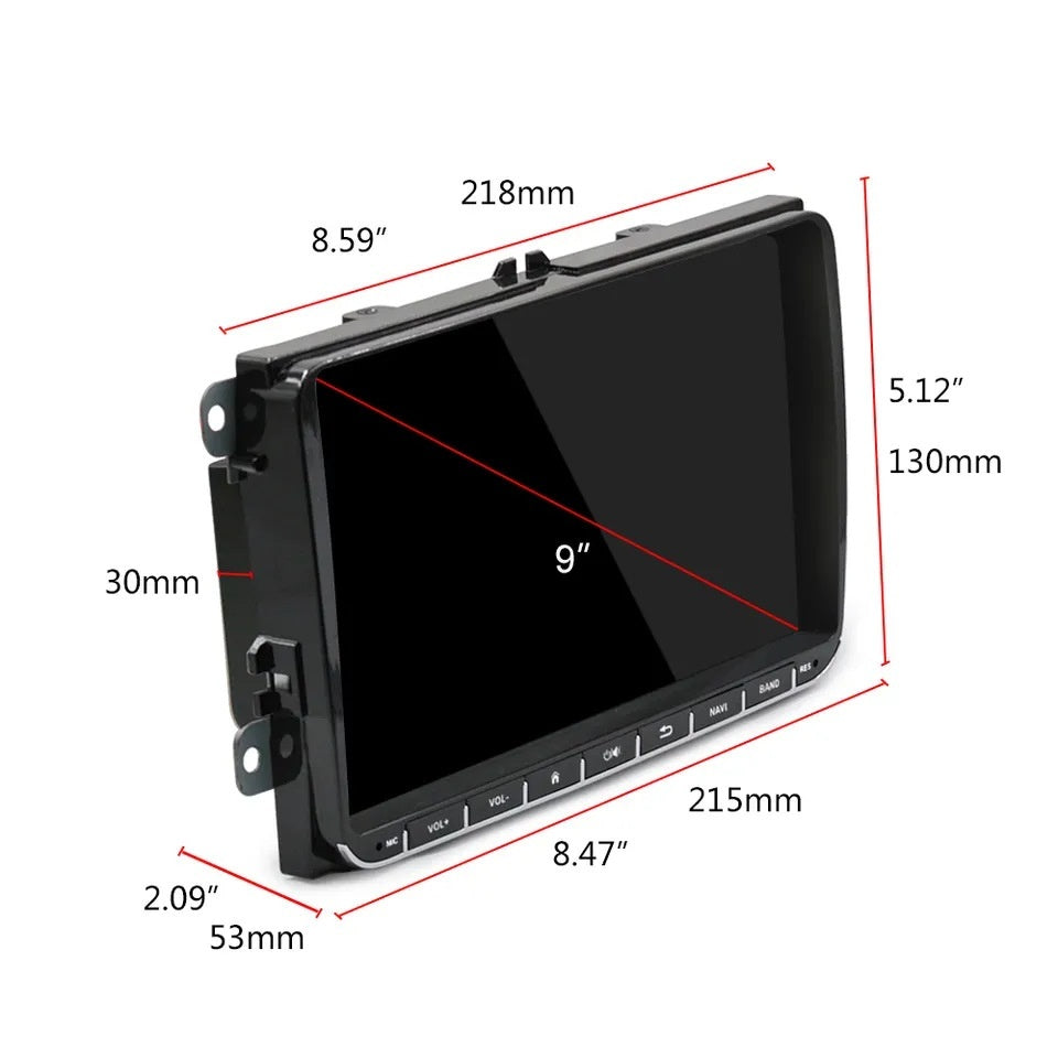 9β Android Car Stereo β Touchscreen GPS Navigation, Bluetooth & Multimedia Player