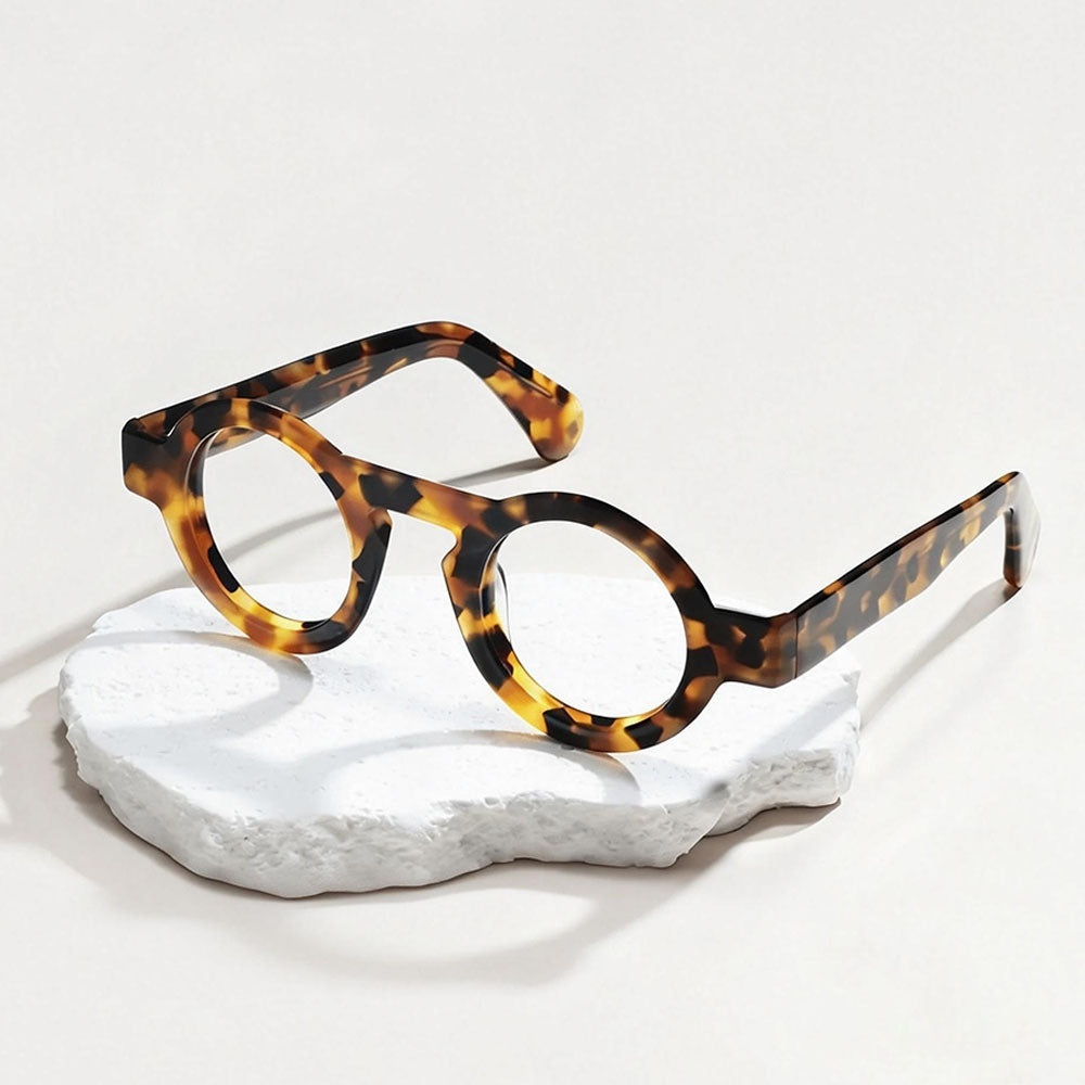 Cross-border Vintage Artistic Round-frame Eyeglass Frames