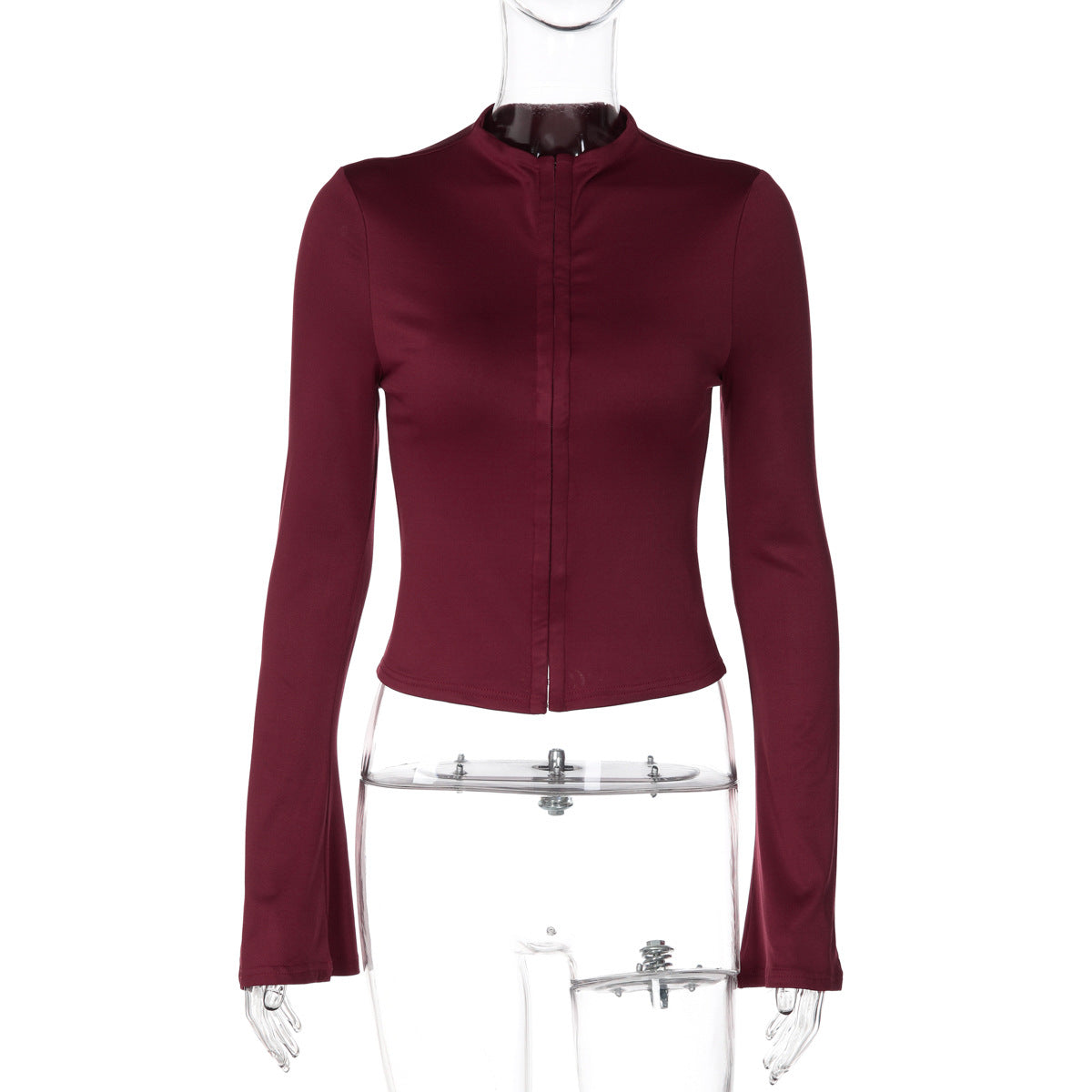Fashionable Slimming Cardigan With A Row Of Buttons For Women
