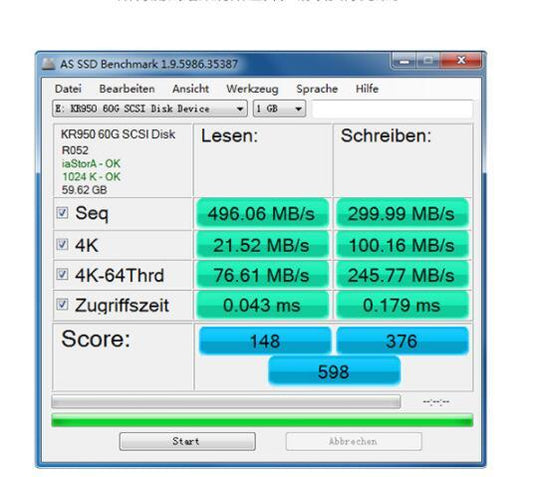 Thunder SATA SSD: 60GB-512GB
