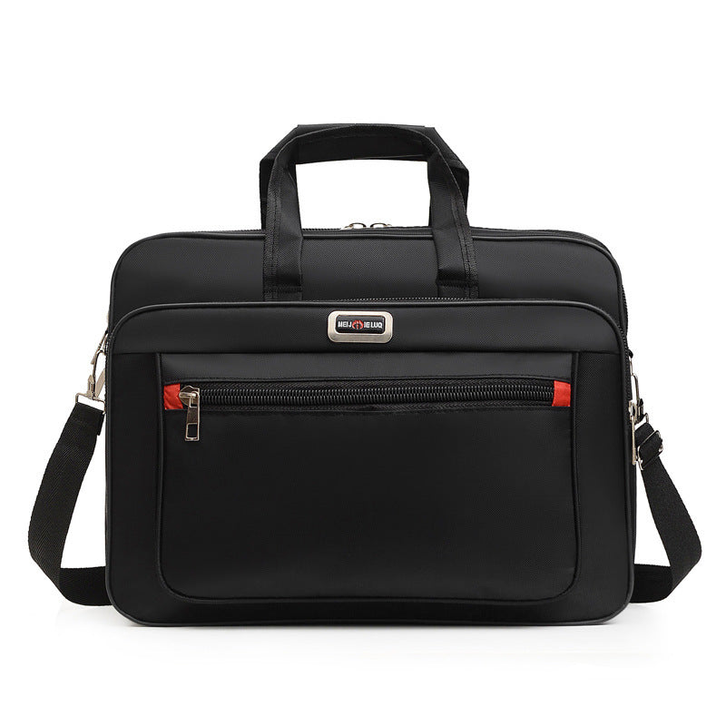 Multifunctional Men's Business Computer Bag 15.6-inch And 17-inch Computer Bag Nylon Hand-held Men's Bag