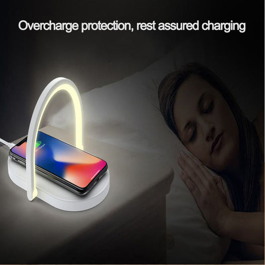 3 In 1 Foldable Wireless Charger Night Light 15W