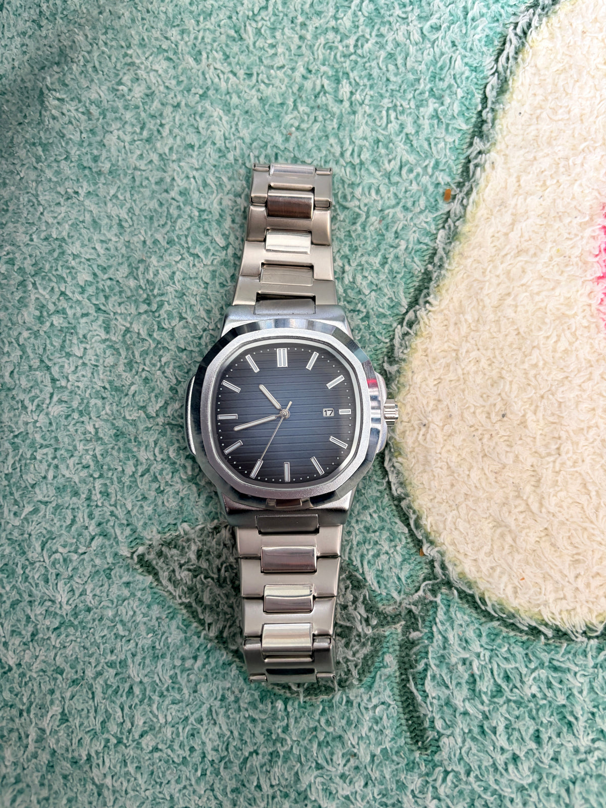 Fashion Steel Belt Calendar Luminous Watch Men