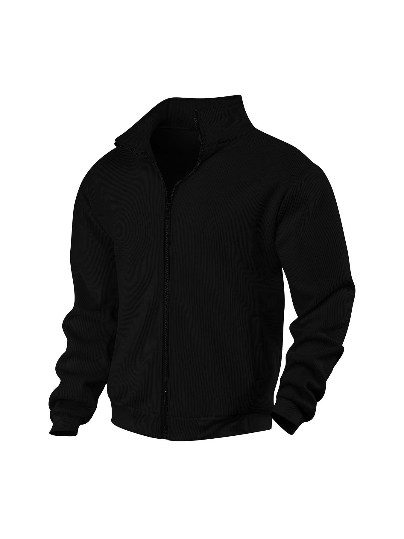 Mens Stand-collar Padded Jacket