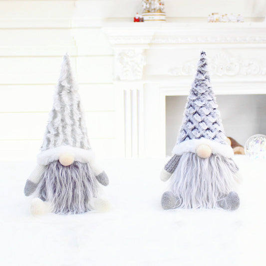 Christmas Telescopic Faceless Doll Decoration