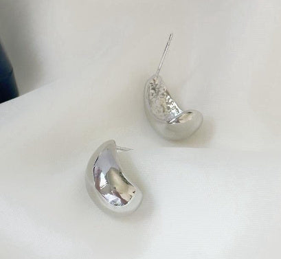 Luxury Metal Water Drop Earrings