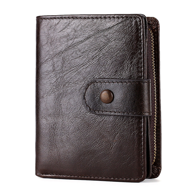 Multi Functional Leather Mens Wallet