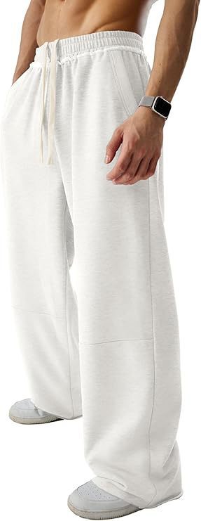 Summer American-style Mens Straight-leg Pants