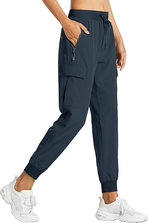 Multi Pocket Drawstring Tactical Cargo Joggers Men Outdoor Hiking Training Casual Pants