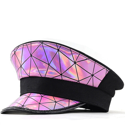 Women's Rose Leather Photography Party Wedding Hat