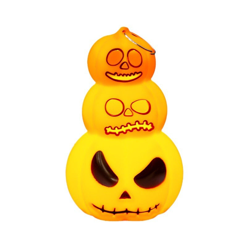 Halloween Pumpkin Lantern Portable Halloween Pumpkin Pile Ornaments Halloween Decorations Pendant Party Props