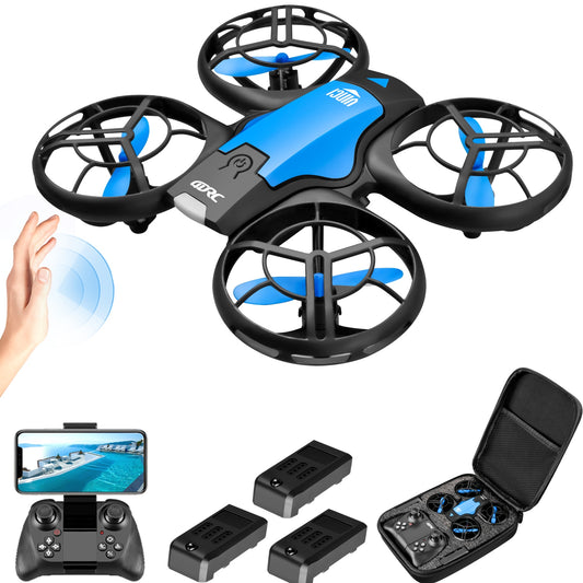New Mini Drone V8 with 4K/1080P HD Camera, WiFi FPV, Air Pressure Height Maintenance, Foldable Quadcopter, RC Drone Toy Gift