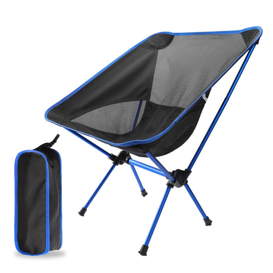 Portable Folding Moon Chair: Detachable, Lightweight Outdoor Camping Chair for Beach, Fishing, Travel, Hiking, and Picnic