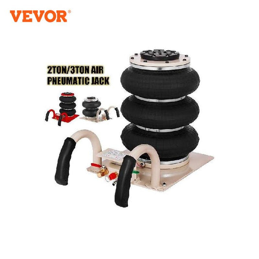 Advanced Pneumatic Car Jack: 2/3 Ton Double/Triple Bag Air Jack for Swift Lifting - Ideal for Vans, SUVs, and Car Repairs