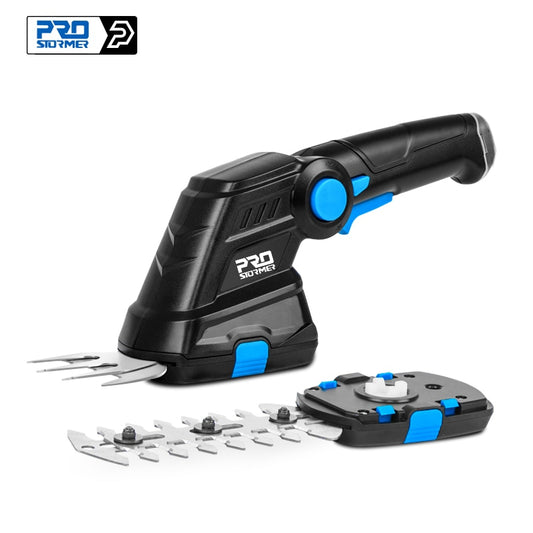 2-in-1 Cordless Electric Hedge Trimmer and Weeding Shear | Rechargeable 3.6V | USB Charging | Household Lawn Mower and Pruning Garden Tool Set