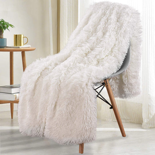 Cozy Double Layer Plush Winter Throw Blanket for Home Bedspread, Sofa Cover, Chair Towel, and Bed Decoration - Warm Lamb Bed Blankets and Throws