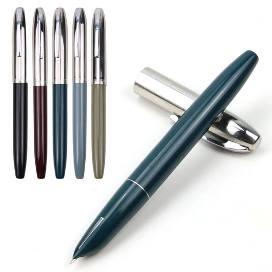 HERO 565 Fountain Pen F 0.5mm nib plastic Stationery Office School Supplies sky blue Khaki labelling Golden Ink Pens gifts