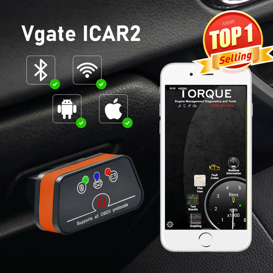 Vgate iCar2 obd2 Bluetooth scanner ELM327 V2.2 obd 2 wifi icar 2 car tools elm 327 for Android/PC/IOS code reader