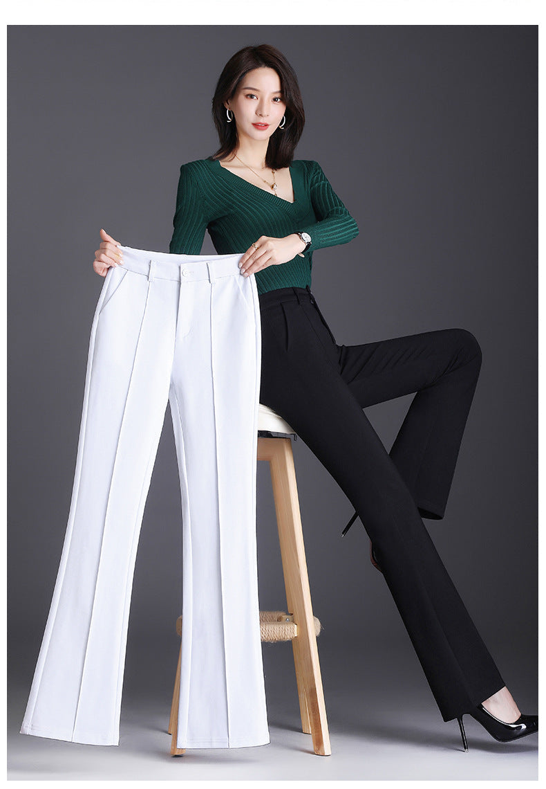 High Waist Drooping Slimming Women's Pants