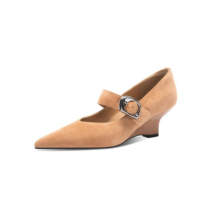 One-pointed Single-shoe High-heeled Woman