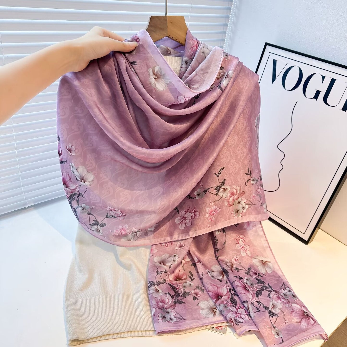 Silk Sun-protection Versatile Beach Scarf