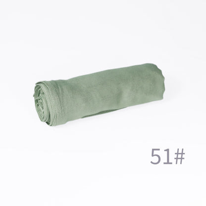 Modal Breathable Scarf Womens Solid Color