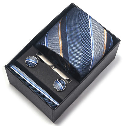 Direct-supply Mens Polyester Yarn-dyed Jacquard Formal Tie