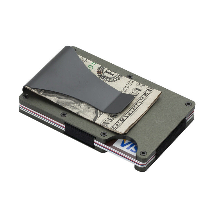Anti-magnetic And Anti-scan Credit Card Holder With Large Capacity