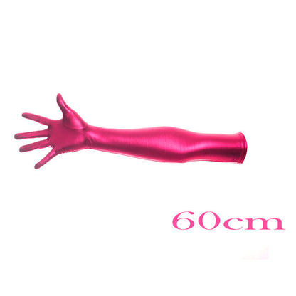 High-gloss Gold Foil Stamping And Elbow-length Costume Gloves