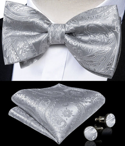 Men's Elegant Adjustable Pre-tied Bow Tie
