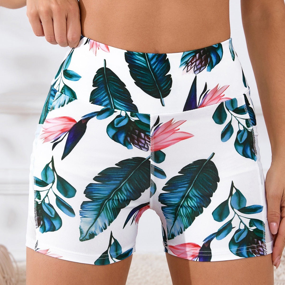 Cross-Border European And American Foreign Trade New Style Sports Casual Versatile Short Skirt With Pockets Yoga Shorts