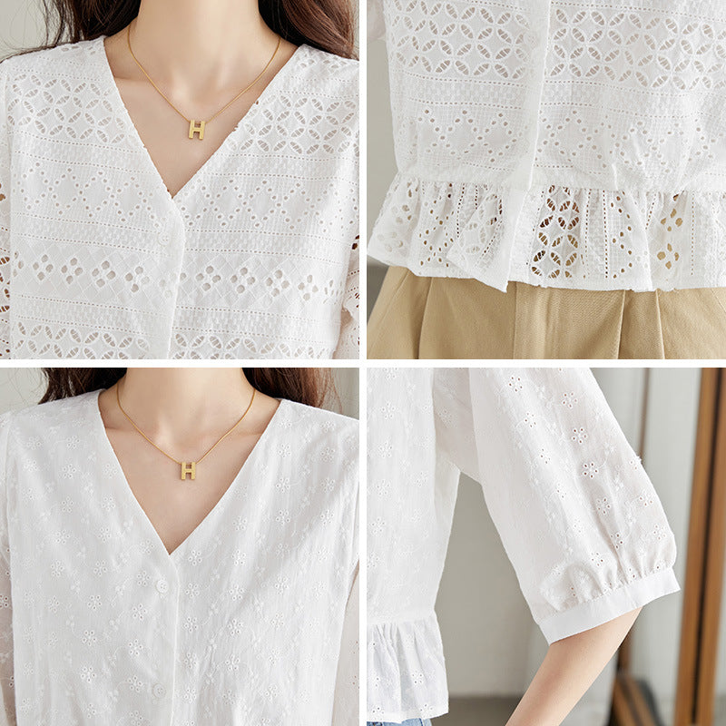 Summer Cropped Tops For Petite Women