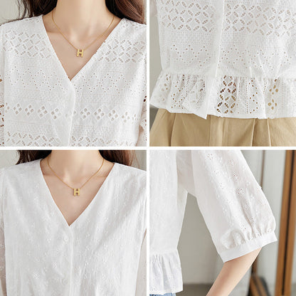 Summer Cropped Tops For Petite Women