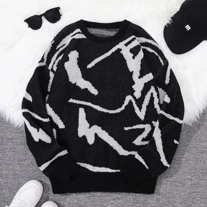 Simple Chunky-knit Hoodie For Men And Women