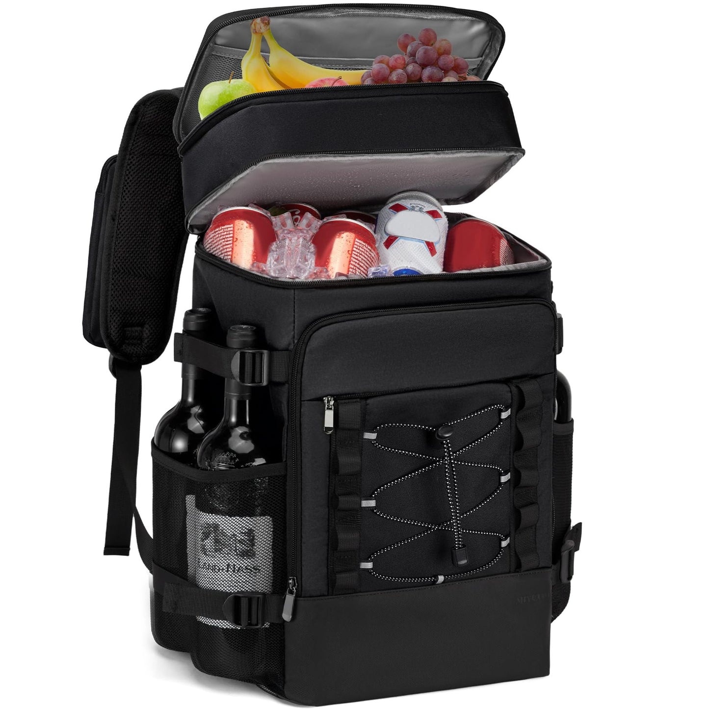 Picnic Backpack Double-Shoulder Insulated Bag Outdoor Cooler Bag