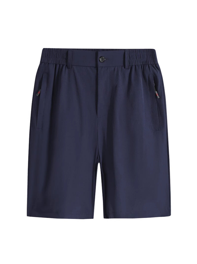 Summer New Arrival Pants Men's Real Ice Silk Nylon Shorts Open Access Control Casual Pants Quick-drying Breathable Pants Plus Size