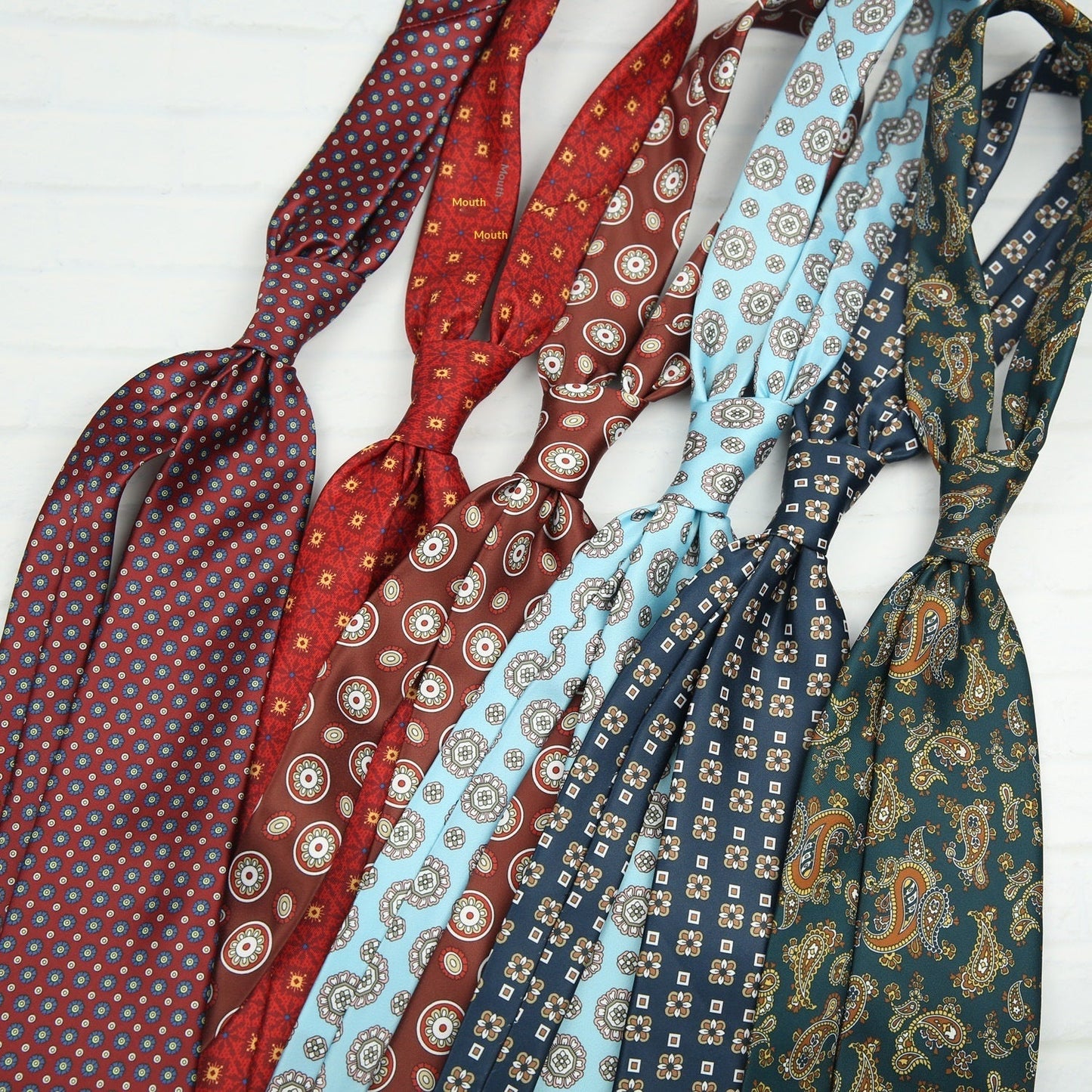 Printed Casual Patterned Vintage Tie