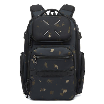 Mens Backpack Large-Capacity Water-Resistant Laptop Bag