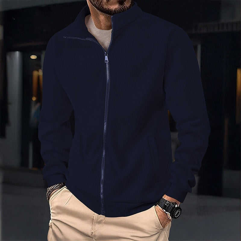 Mens Stand-collar Padded Jacket