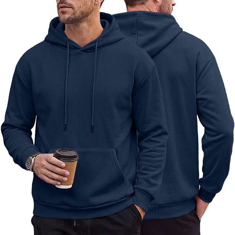 Drawstring Hoodie Sports And Outdoor Sweatshirt
