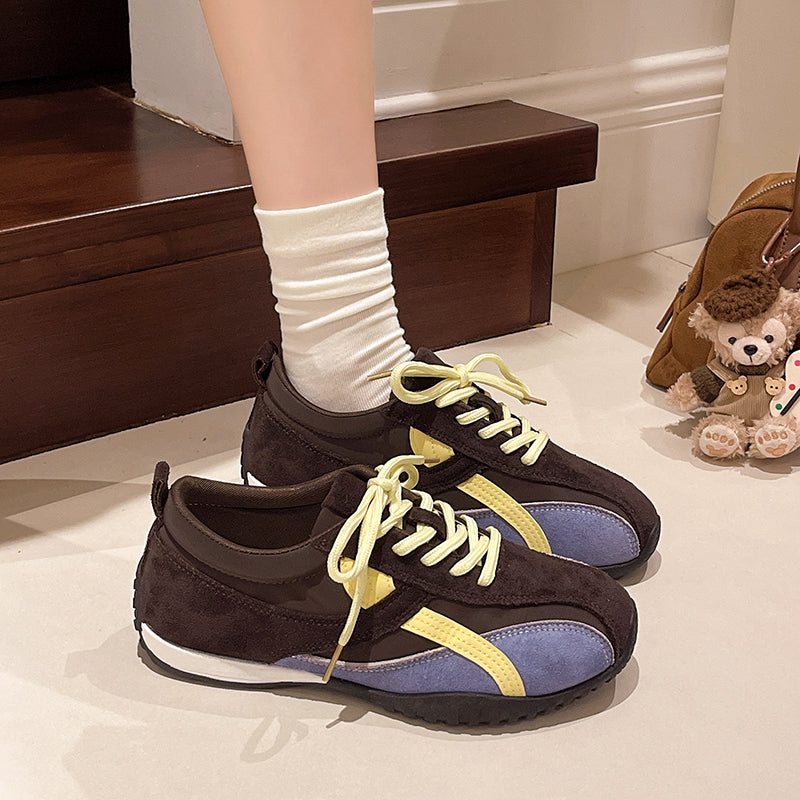 Women Classic Elegant Fashion 2026 New Round Toe Block Low Heel Loafer Leather Shoes Elegant Versatile Pumps