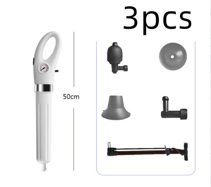 High Pressure Air Toilet Plunger Drain Blaster Gun